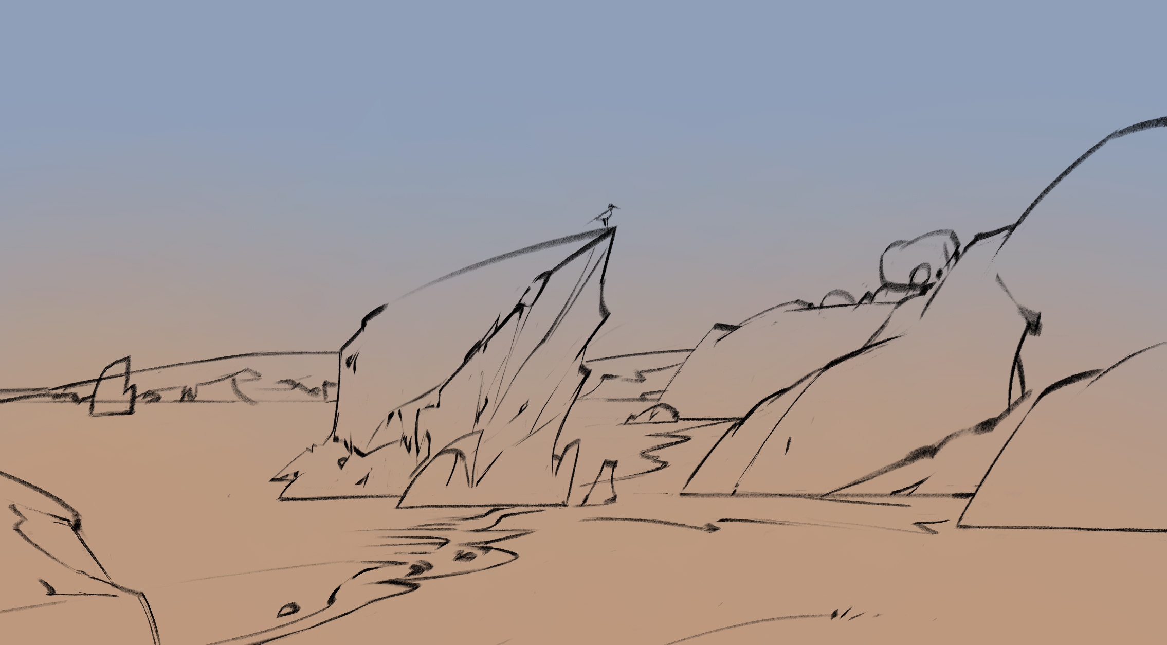 Oregon Sketch
